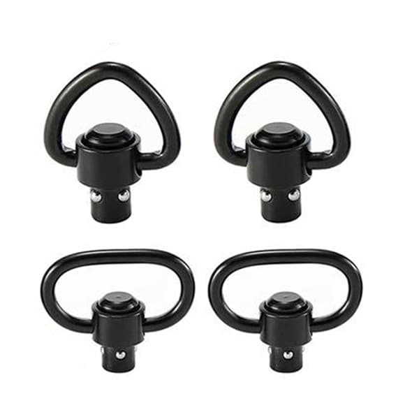 4-pack QD Sling Swivels 1.25\" med snabbkopplingsknappar för utomhusremstöd