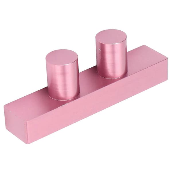 DIY Leppestiftform, Multifunksjonell 2-hulls aluminiumsfyller for lipgloss og leppepomade