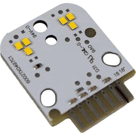 LED-chips til forlygter (ref. 63117466107) til BMW X3 G01 X4 G02 (2016-2019), citrongule LED-kørelys, R-udgave (ref. 0709)