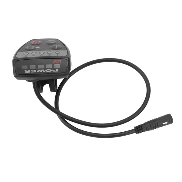 LED Display Elcykel Controller 24v 36v 48v Vandafvisende 5 Pin Kompakt ABS