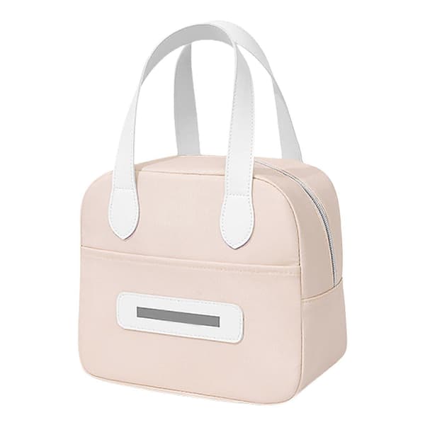 Bærbar lunsjpose, isolert kjølebag, matboks, søt isolert bag, matoppbevaringsboks, unisex.