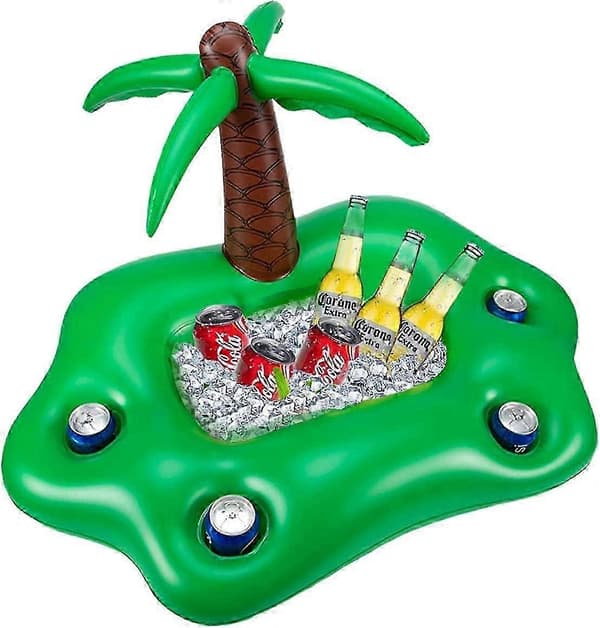 Oppustelig pool kopholder - 95 x 55 x 55 cm - kokospalme