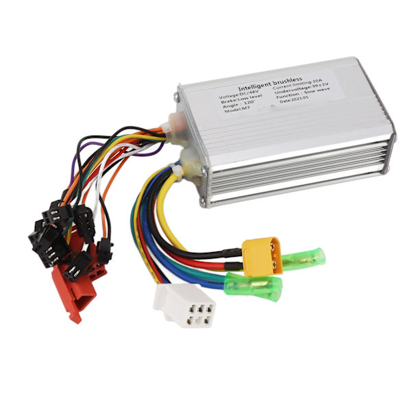500W 48V Elcykelcontroller med børsteløs motor, konverteringstilbehør i aluminiumslegering