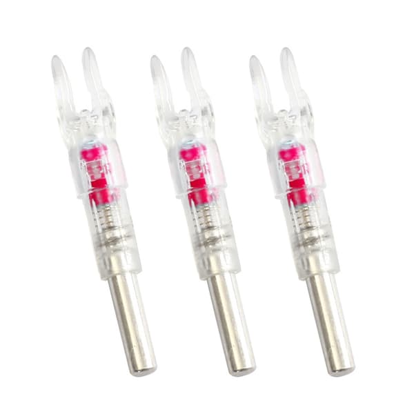 Belysta pilnockar 3-pack 4,5 cm LED PE Automatiska pilbågetillbehör