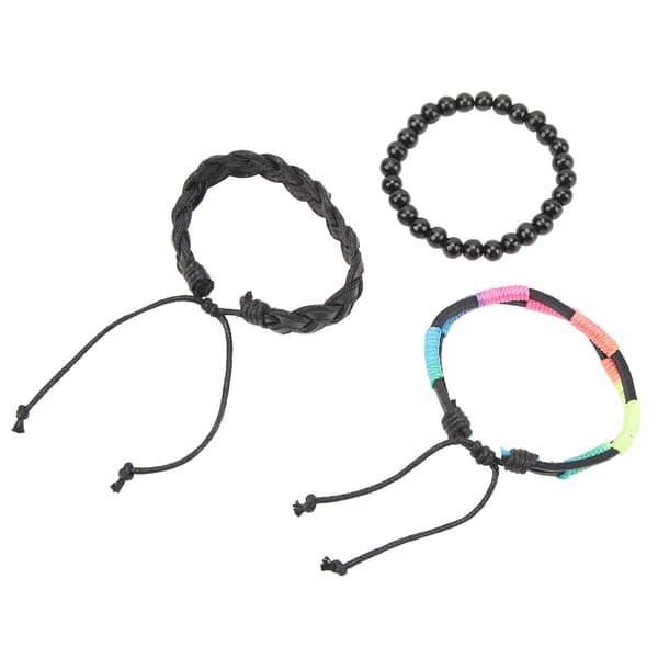 3 stk. LGBT regnbueflettet læderarmbånd til mænd, kvinder, par, LGBT Pride