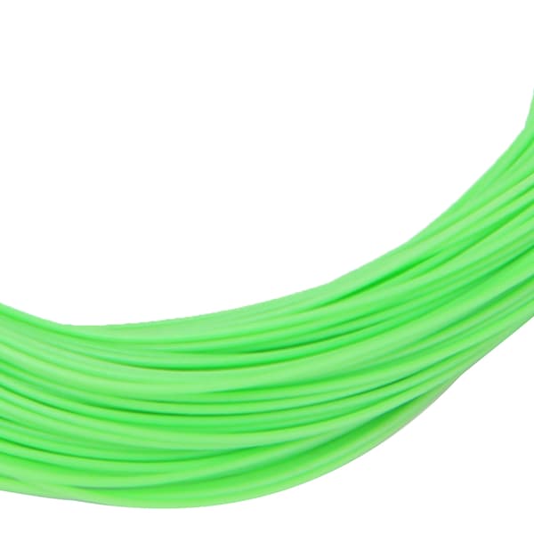 Nylon flugfiskelina med svetsad ögla, limegrön fisketillbehör