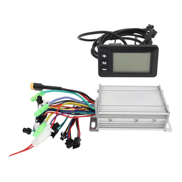 Elektrisk cykel børsteløs motorcontroller-sæt 36V 48V 60V 350W 450W med LCD-display til scooter