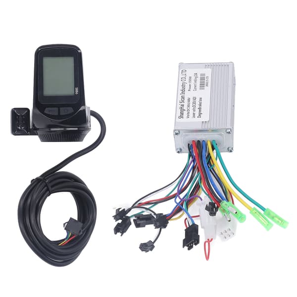 350W 36V 48V Borstlös Motorstyrenhet med LCD-panel S886 för Elcykel