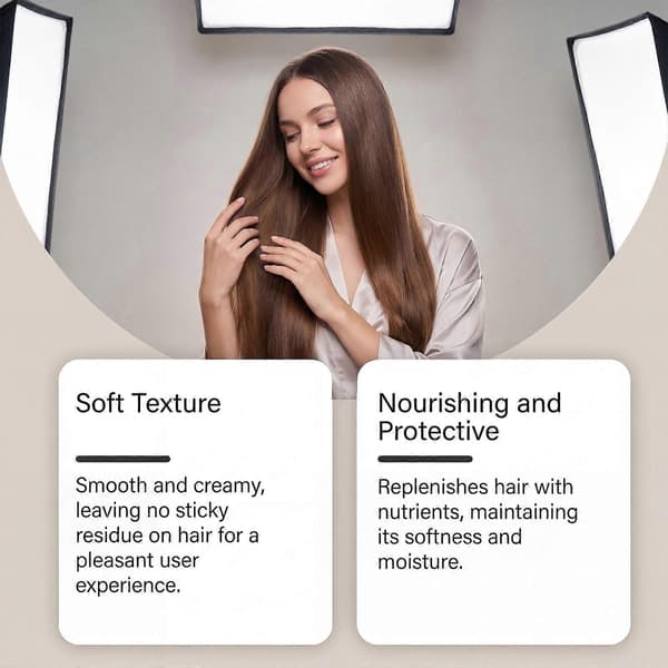 Bond Gloss Hårmask med Keratin & Hyaluronsyra, Djupkonditionerande Hårmask för Torrt, Glanslöst & ...