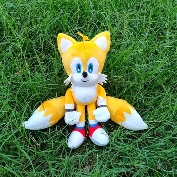 Plysdyr - Pokémon - Sonic the mouse - 30 cm - Sæt med 3 - PP bomuld og blødt plys