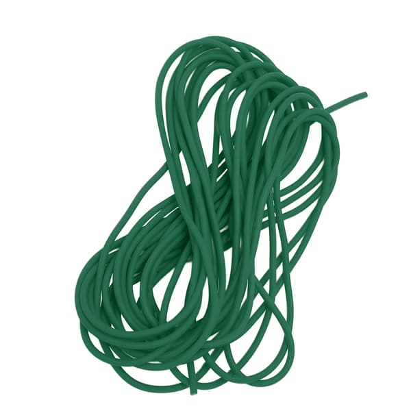 Elastiskt latexrep 2,1 mm 5 m för tennisträning utomhussport grön