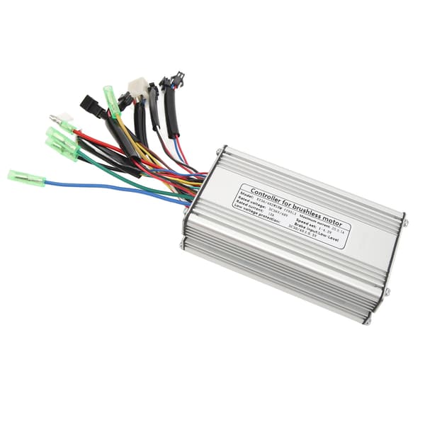 25A 36V 48V Elektrisk Cykel Controller til 750W Motor med SM Stik og Metalskal