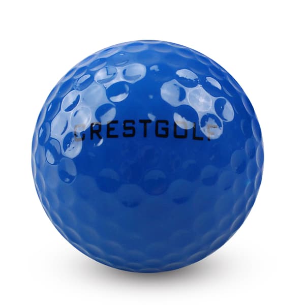6 stk. lyse LED-golfbolde med automatisk slagaktivering