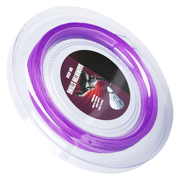 Badminton Racket String Nylon 0.72mm 200m BX650 Lilla for Trening og Erstatning