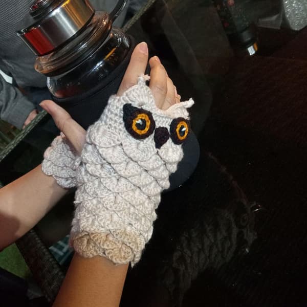 Unisex Halvfinger Strikkede Handsker til Tastning, Vinterkomfort, Julegave