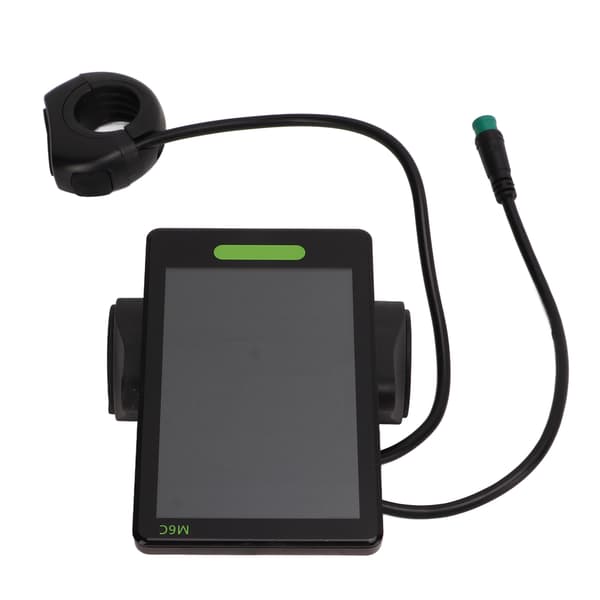 M6C LCD-display til cykler og elektriske løbehjul, kontrolpanel med vandtæt stik
