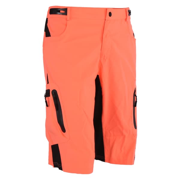 Sommer sykkelshorts for menn, pustende, løs MTB, fluorescerende rosa XL