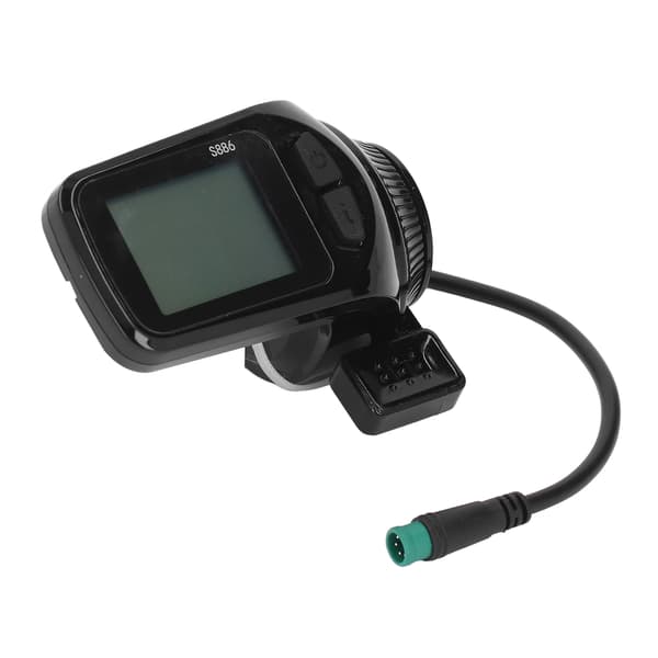 LCD-displaymåler til elektrisk cykelscooter, lav fejlrate, vandtæt, nem installation