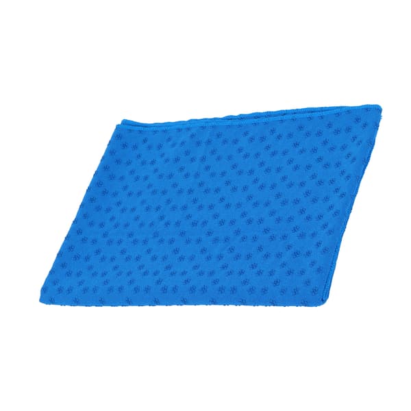 Anti-spild svedabsorberende yogamåttehåndklæde 185x63cm til gymnastik Pilates Blå