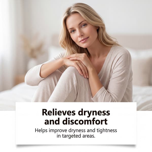Beroligende og fugtgivende intimplejecreme til kvinder 2pcs