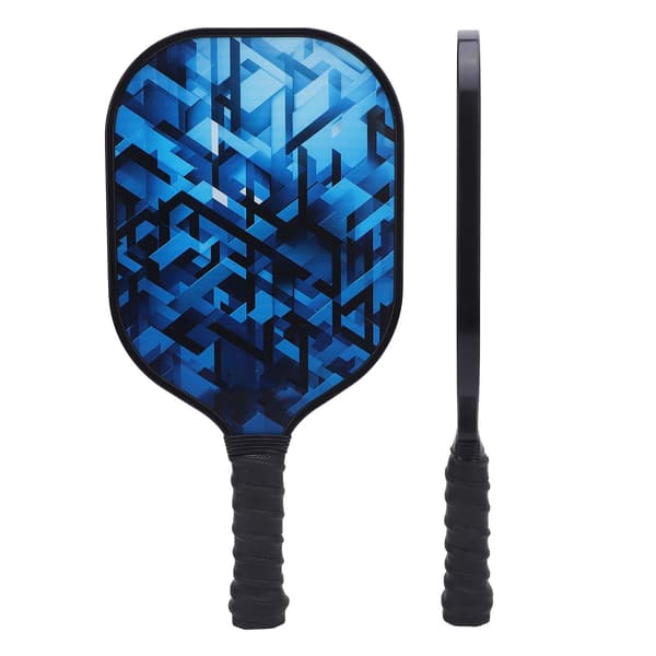 Fiberglas Pickleball Bat Sæt med Honeycomb Kerne, 2 Bolde og Taske