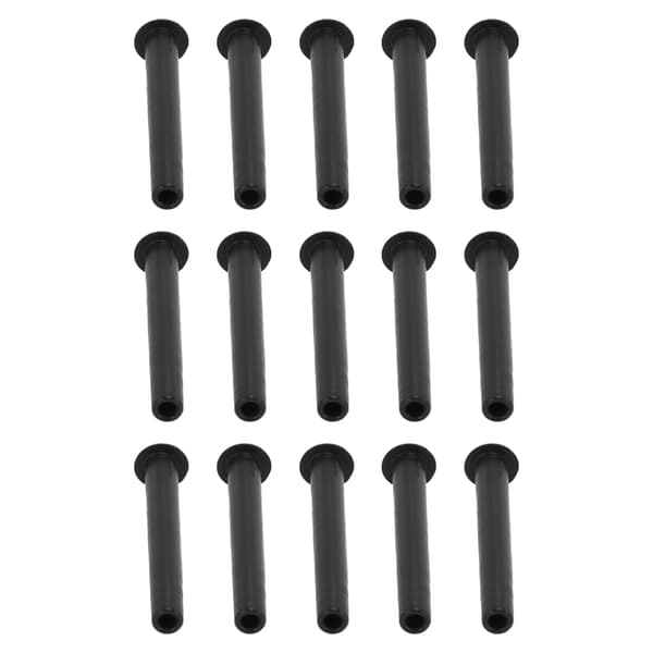 15 st/set Slitstark Nylon Tennisracket Strängskyddsrör 3,2x25mm Strängverktyg
