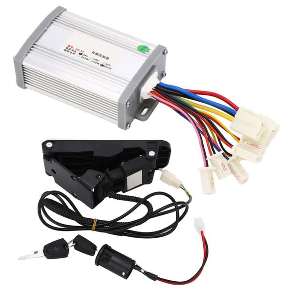Controller Kit og Gaspedal til 24V 800W Elektrisk Trehjulet Cykel Konvertering - Elcykel