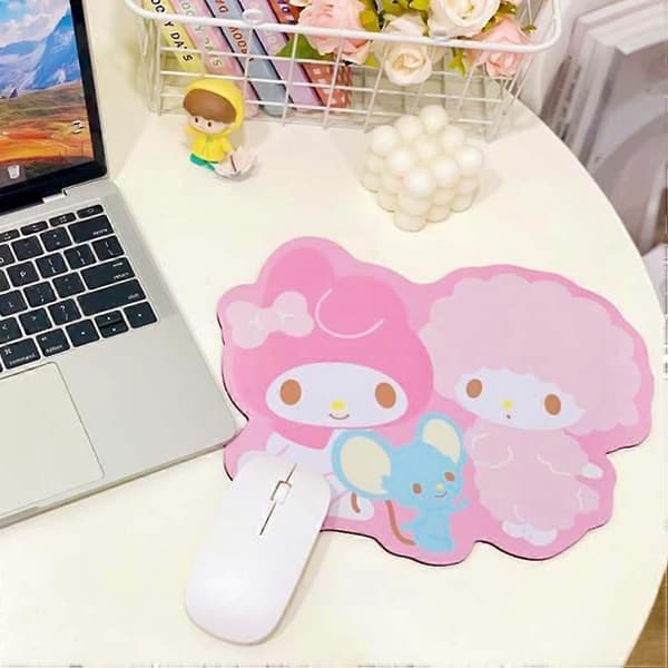 Sød musemåtte, Anime musemåtte Kawaii musemåtte til kvinder, piger og børn computer bærbar mus -