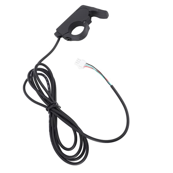 Universell tommelgass for sykler med SM-kontakt, hastighetskontroll, 1,5 m kabel, 22 mm styre