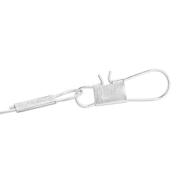 Power Grip Clip Release til fiskeri med stålline og B-formet stift til båd og bræt