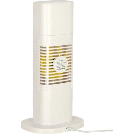Bärbar USB-C Luftkylare med 300 ml Luftfuktare, Vit - AquaForge