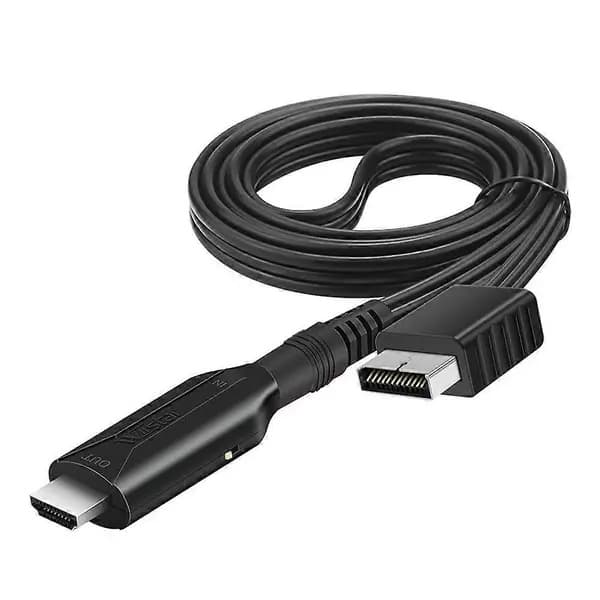 for Playstation 2 PS2 til HDMI-kompatibel adapterkabel HD RCA AV Audio Video x1