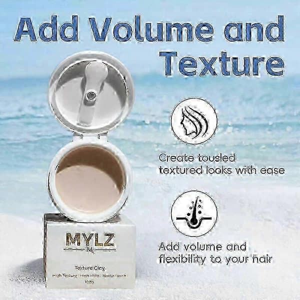 Mylz sjøsaltsett med mangoduft, spesielt designet for å gi menn volum.