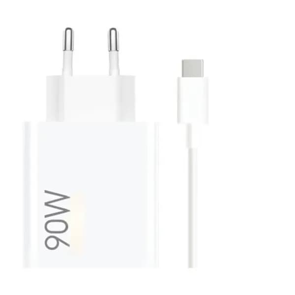 Xiaomi 90W snabbladdare, HyperCharge Typ A europeisk kontaktadapter, med 1-meters datakabel