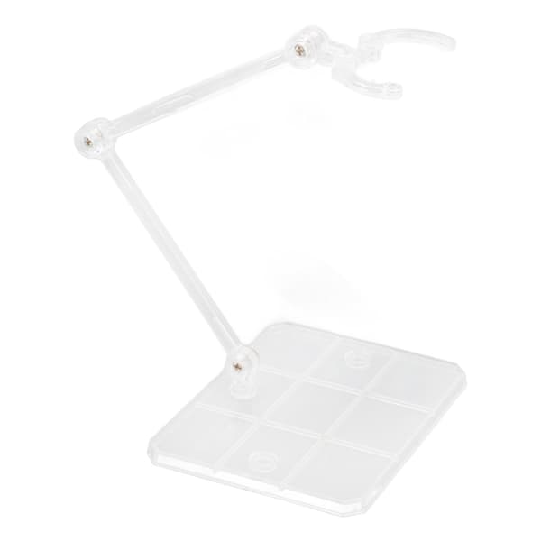 10 actionfigursdisplayställ, hög stabilitet, transparent bas för 6-tumsfigurer