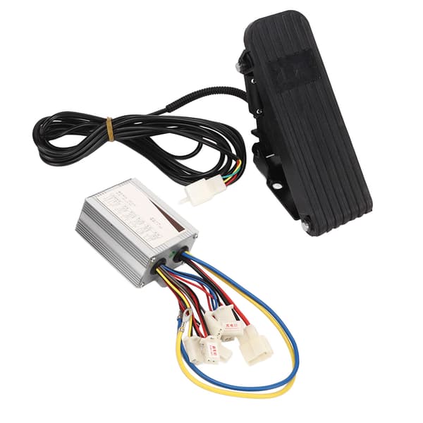 24V 350W Elcykel Controller Kit med To-trins Pedal Gas