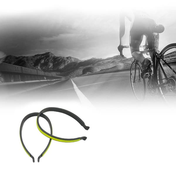 2 st reflekterande klämmor för cykelbyxor - Lättvikt - Ökad synlighet - Nattssäkerhet