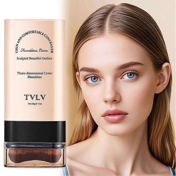 TVLV creme stick foundation (med børste), Essence highlighting stick, langtidsholdbar concealer stick