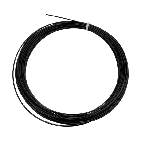 Professionell Hex Tennissträng, Slitstark, 12m/39.4ft, Svart Polyester