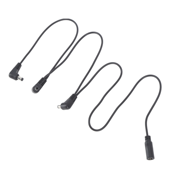 1-til-3 Gitarpedal strømkabel med støylisolasjon, kobberkjerne, PVC-belegg