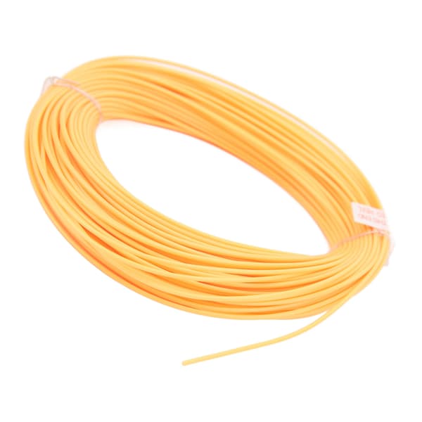 Perhosiima 30,5M 100FT Oranssi Kelluva PVC-pinnoitettu Nylon Kalastustarvikkeet