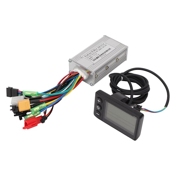 Børsteløs Sinusbølge Motor Controller Kit 17A 3 Tilstande med Panel S866 til El-cykel Scooter