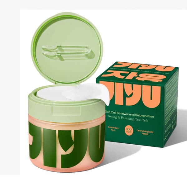 Jiyu koreanske anti-aldring toner pads (bleker mørke flekker og reduserer rynker) 1pcs