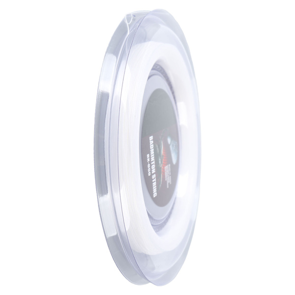 Badminton Racket String 200m Nylon 0.72mm BX650 Hvit Motstandsdyktig Elastisitet