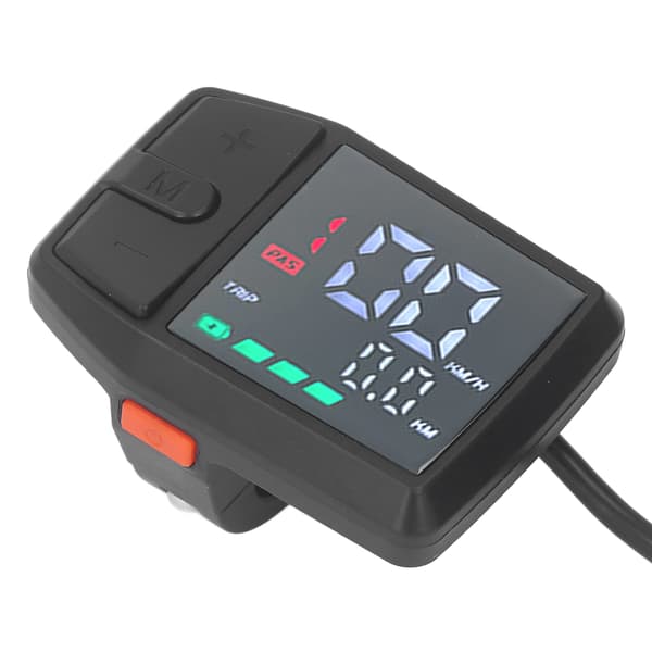 Vandtæt Multifunktionel LCD-skærm til BAFANG BBS01 BBS02 BBSHD Elcykel Kontrolpanel
