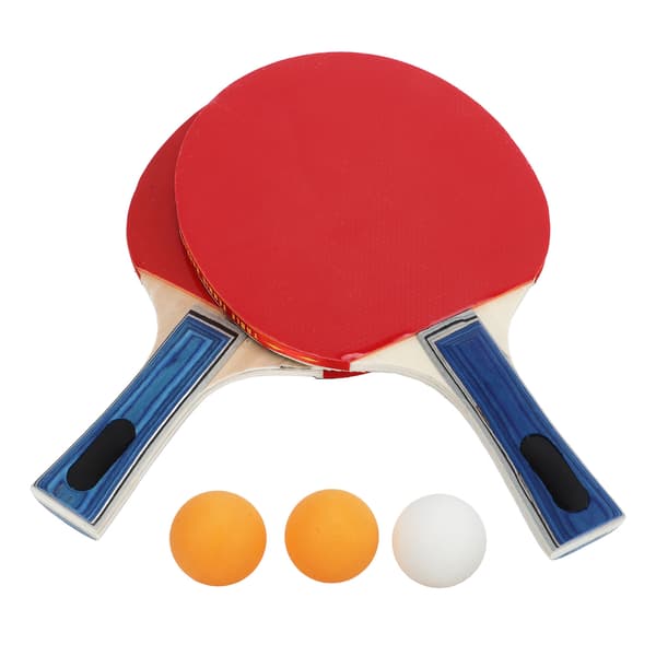 Bordtennisbat sæt med 3 ABS bolde til begyndere og klubber