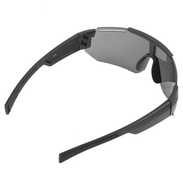 Polariserede cykelbriller med UV-beskyttelse, overdimensionerede linser, holdbare og komfortable til udendørs sport
