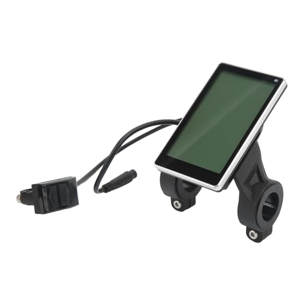 LCD-display til elcykel og scooter M5-panel med stik, vandtæt, holdbar ABS