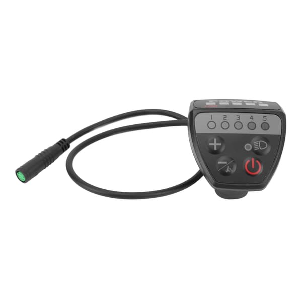 LED Display Elcykel Controller 24v 36v 48v Vandafvisende 5 Pin Kompakt ABS
