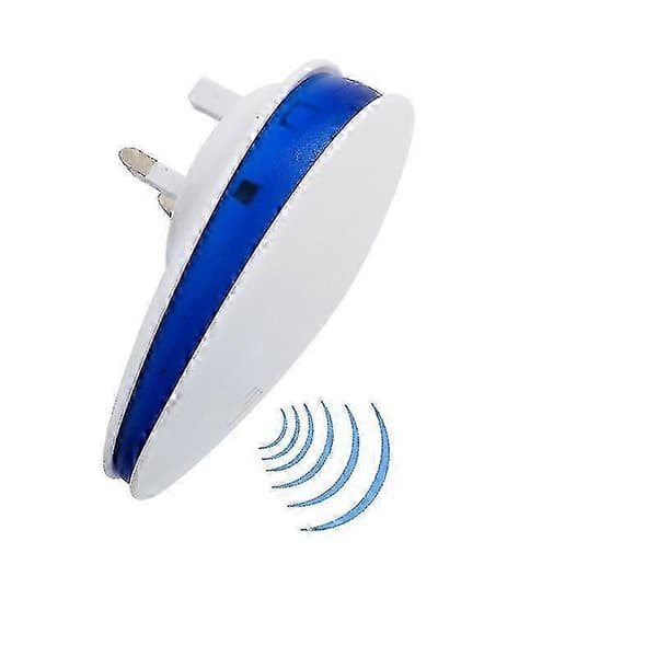 Multifunksjonell plug-in myggmiddel, ultralyd hjemme myggmiddel med LED-lys.